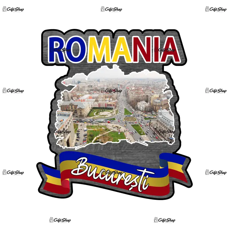 Bucuresti romania, magnet frigider mgs156